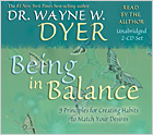 Being In Balance By Wayne Dyer cd x 2